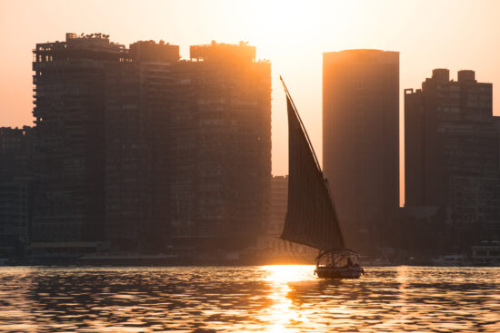 Sailing on the nile