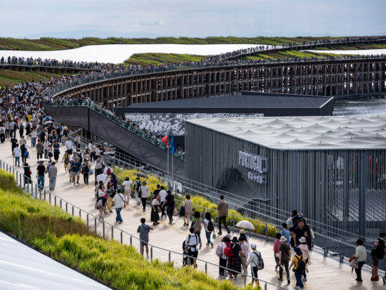 Grand Ring Expo 2025 Osaka, architectural photography — designed by Sou Fujimoto