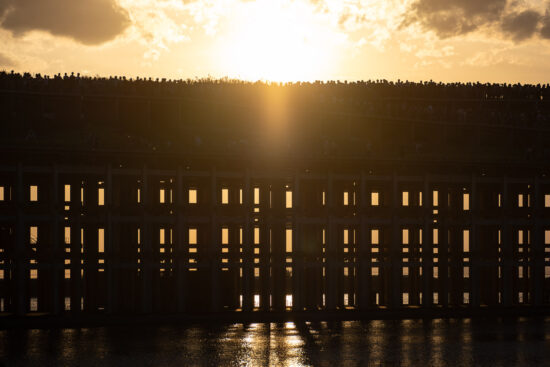 Grand Ring Expo 2025 Osaka, timber structure detail — designed by Sou Fujimoto